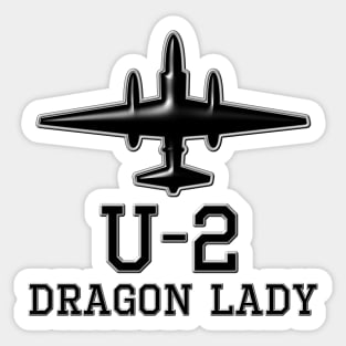 U-2 spy plane Sticker